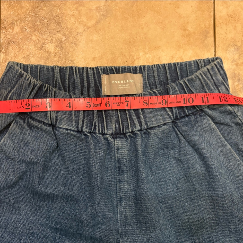 Everlane The Easy Jean Pull On Organic Cotton Jeans Women’s Size 0 - Picture 11 of 14